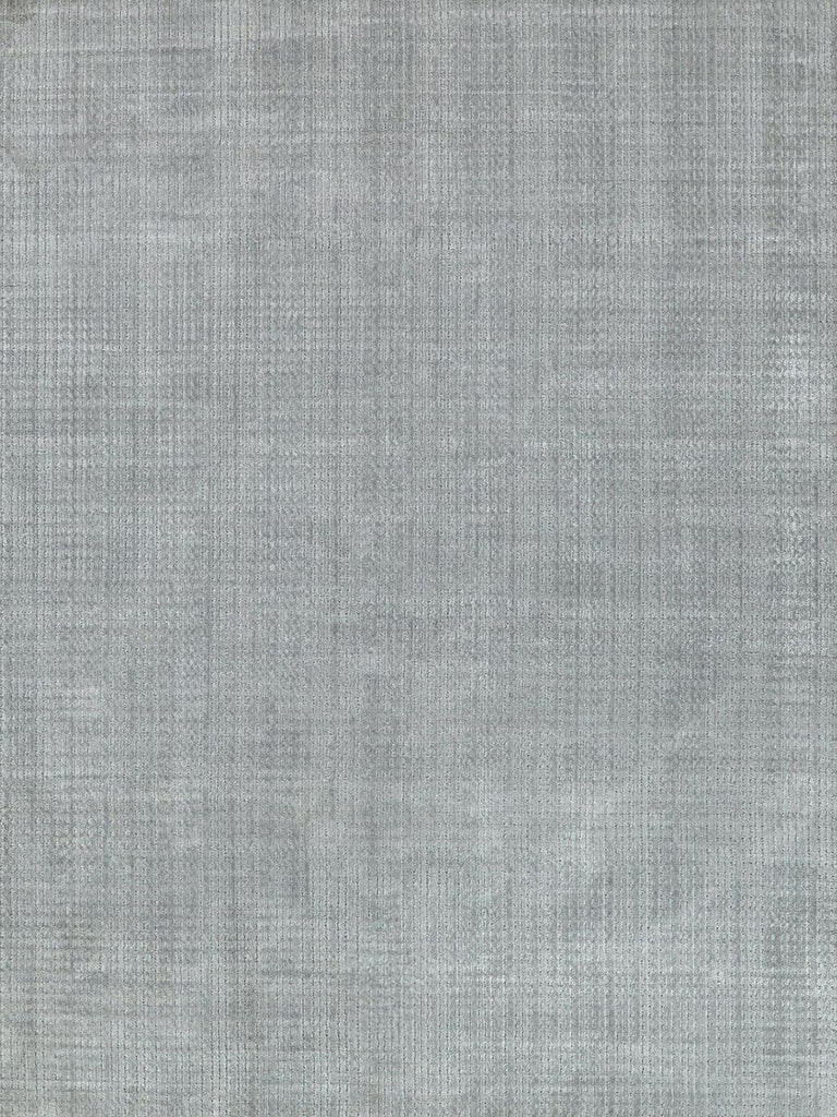 Exquisite Rugs Cabrini Modern Handloomed Shiny Nylon 6730 Light Silver 10' x 14' Area Rug