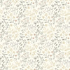 Brewster Home Fashions Chesapeake Kinfolk Flowers Grey Wallpaper