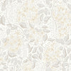 A-Street Prints Botanica Botanical Khaki Wallpaper