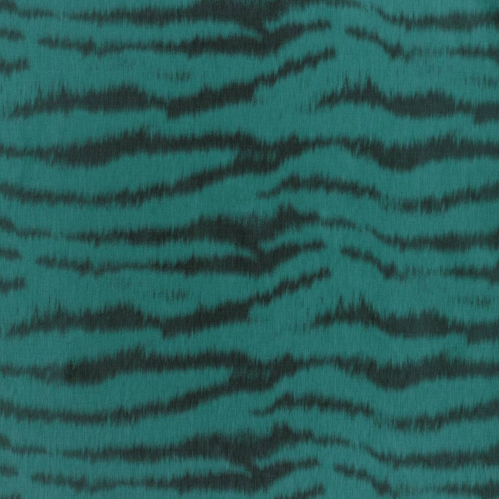 Brunschwig & Fils TIGRE WARP PRINT TEAL Fabric