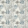 Clarke & Clarke Bracken Denim Emb Drapery Fabric