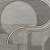 Donghia Metropolis Silver Wallpaper