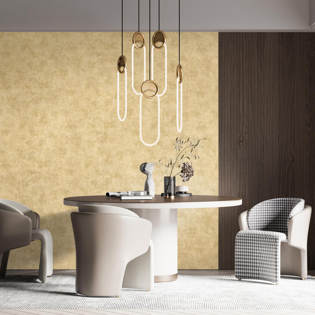 Galerie Cord Gold Wallpaper