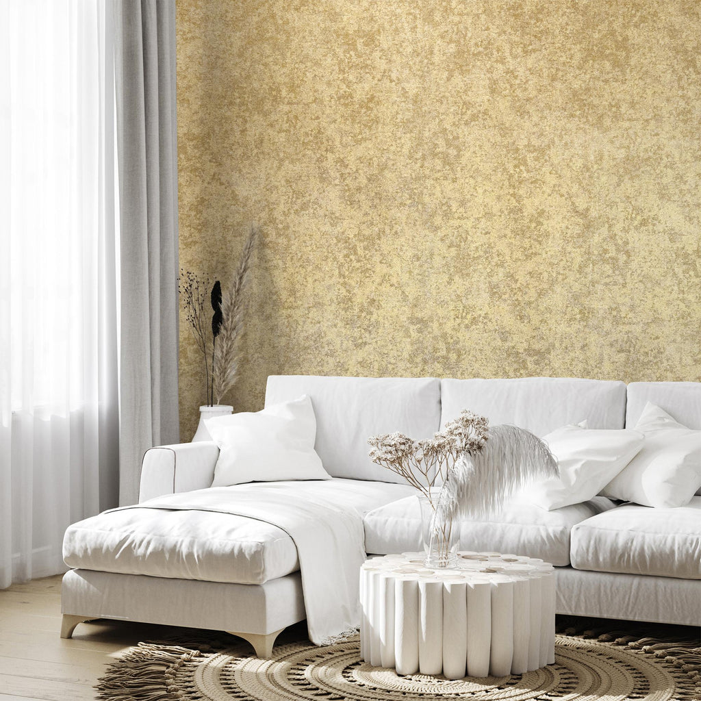 Galerie Satin Bronze Brown Wallpaper