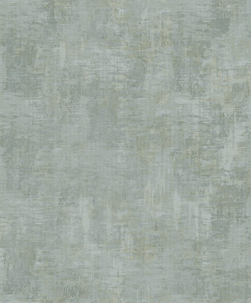 Galerie Distressed Green Wallpaper