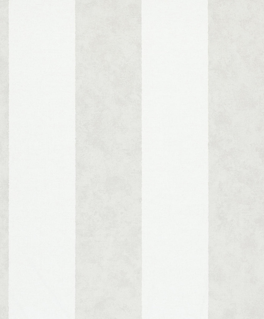 Galerie Thick Stripe Silver Grey Wallpaper