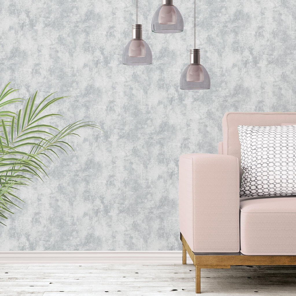 Galerie Gears Texture Silver Grey Wallpaper