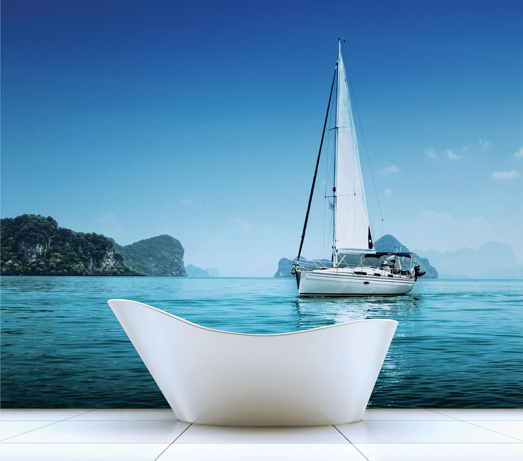 Galerie Yachting Blue Wallpaper