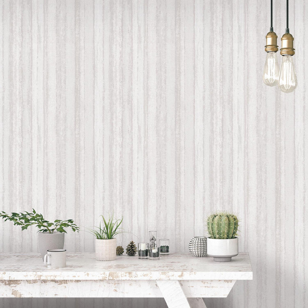 Galerie Nomed Stripe Silver Grey Wallpaper