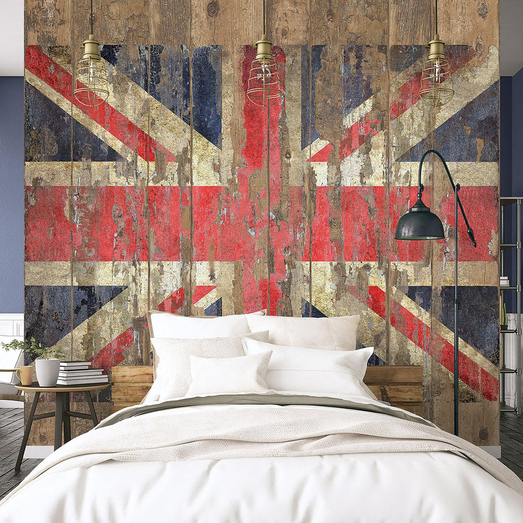 Galerie Union Jack Multi-coloured Wallpaper