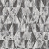 Galerie Triangular Silver Grey Wallpaper