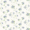 Galerie Small Floral Trail Blue Wallpaper