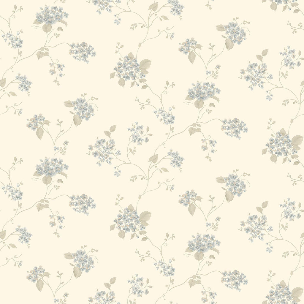 Galerie Hydrangea Trail Cream Wallpaper