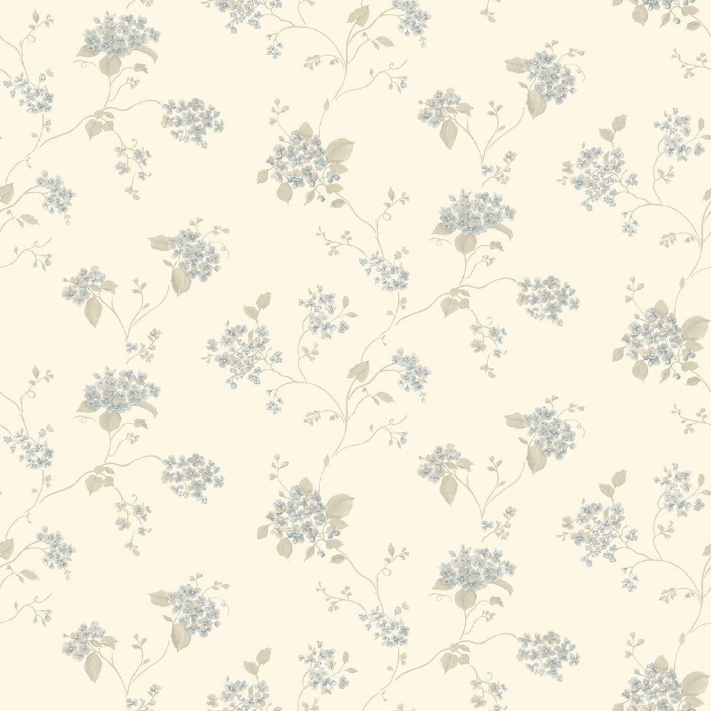 Galerie Hydrangea Trail Cream Wallpaper