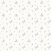 Galerie Small Floral Sprig Blue Wallpaper