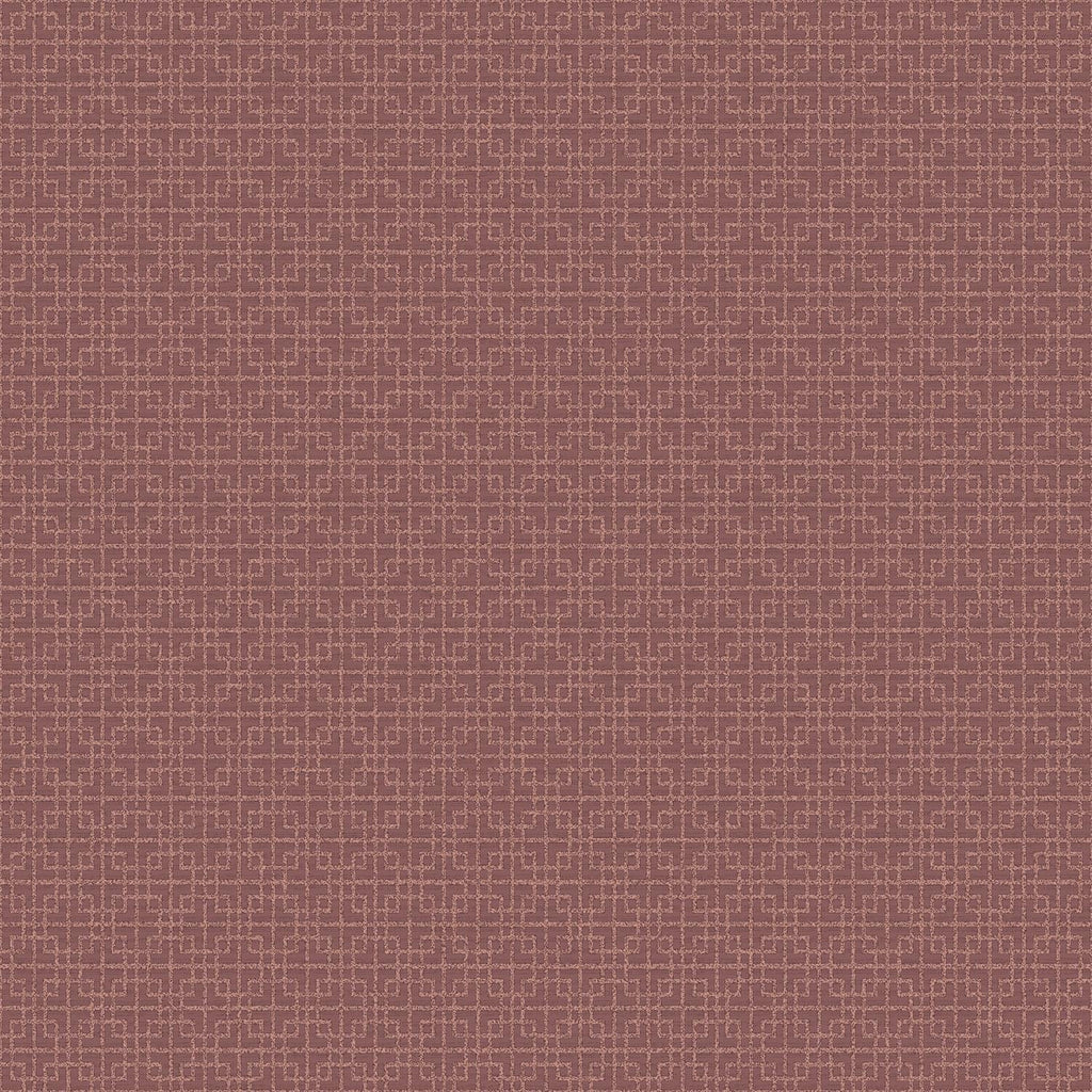 Galerie Greek Key Texture Red Wallpaper