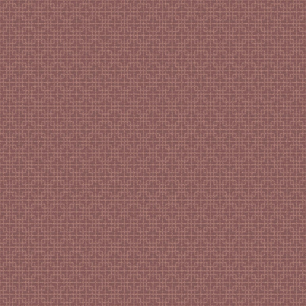 Galerie Greek Key Texture Red Wallpaper