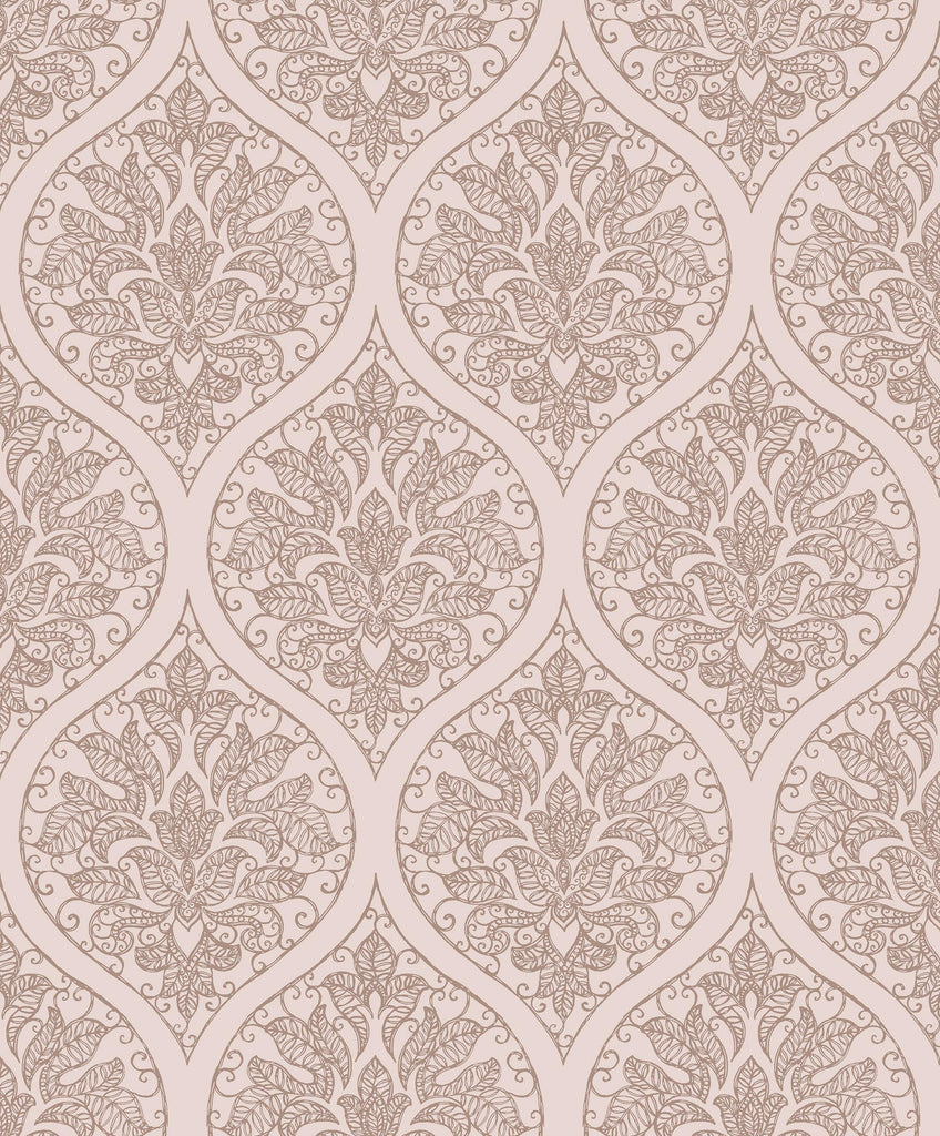 Galerie Emporium Ogee Pink Wallpaper