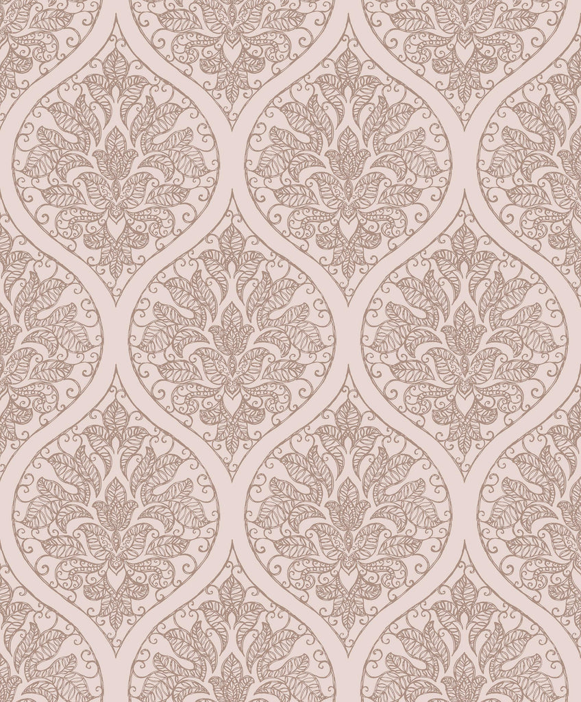 Galerie Emporium Ogee Pink Wallpaper