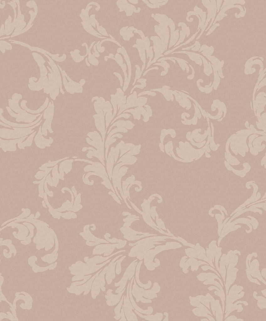 Galerie Acanthus trail Pink Wallpaper