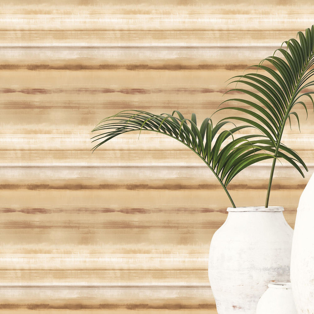 Galerie Skye Stripe Gold Wallpaper