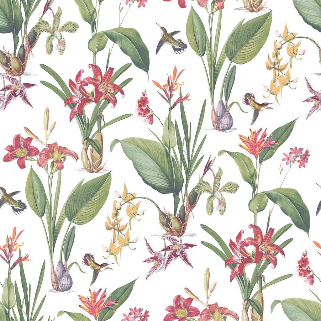 Galerie Cottage Botanical Multi-coloured Wallpaper