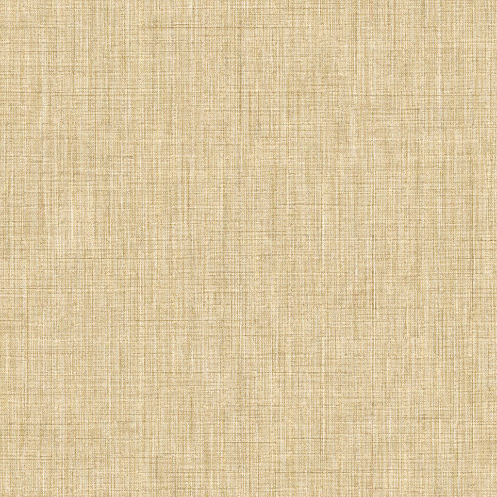 Galerie Woven Texture Yellow Wallpaper