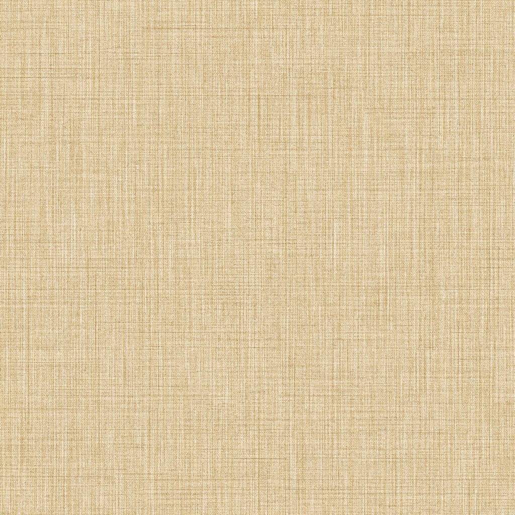 Galerie Woven Texture Yellow Wallpaper