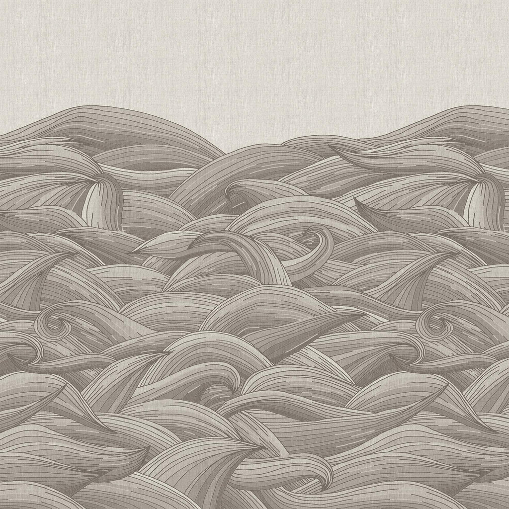 Galerie Waves Beige Wallpaper