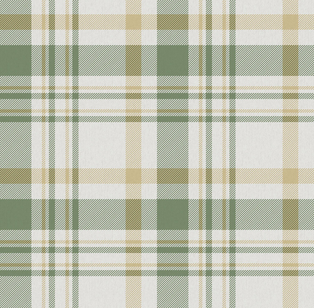 Galerie PLAID Green Wallpaper