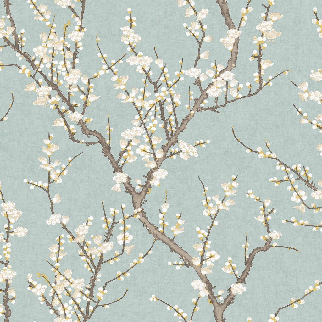 Galerie SAKURA TREE Blue Wallpaper