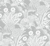 Seabrook Suvi Palm Grove Bluish Gray Wallpaper