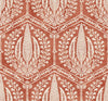 Seabrook Cyrus Harvest Red Terracotta Wallpaper