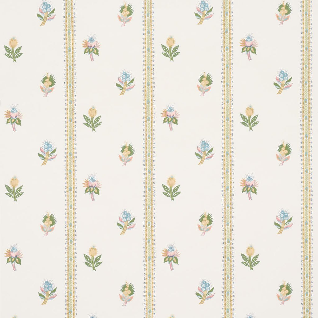 Schumacher Les Fleurs Exotiques Citron Wallpaper