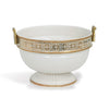 Williamsburg Palace Fret Ivory/Gold Bowl