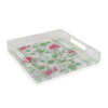 Williamsburg Geranium Trellis Cream/Green/Pink Tray