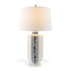 Williamsburg Breckenridge Cream/Navy Accent Lamp