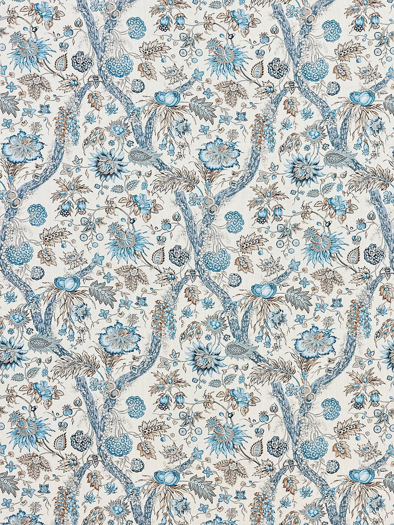 Scalamandre Fleurs Tropicales Water'S Edge Fabric