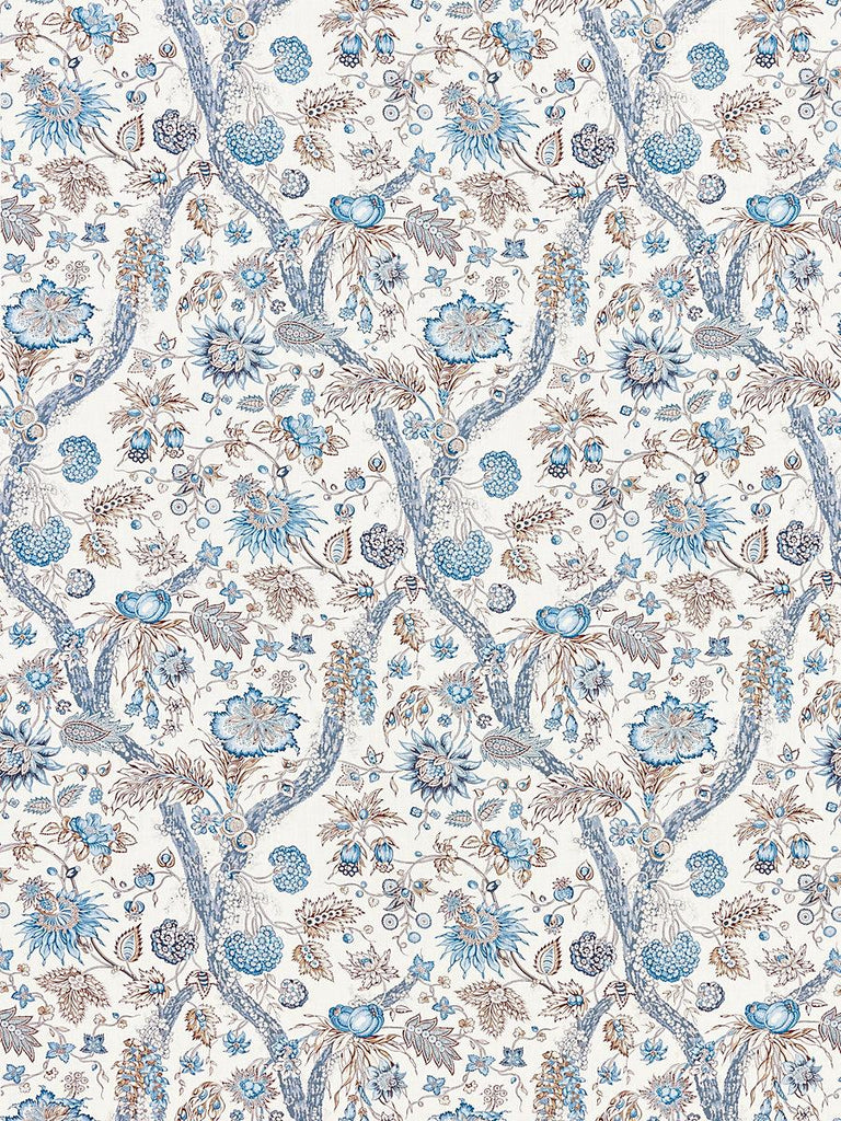 Scalamandre Fleurs Tropicales Water'S Edge Fabric