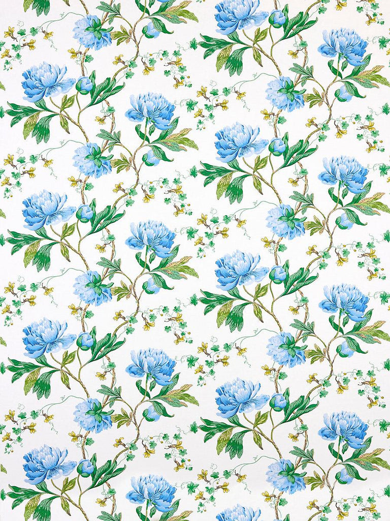 Scalamandre Isadora Print Bluebonnet Fabric