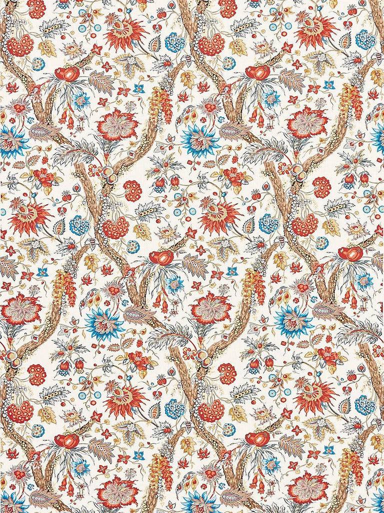 Scalamandre Fleurs Tropicales Autumn Multi Fabric