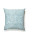 Scalamandre Antigua Weave Outdoor 22 X 22 - Sky Pillow