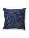 Scalamandre Playa Grande Outdoor 22 X 22 - Ultramarine Pillow