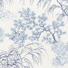 Schumacher Mori Porcelain Fabric