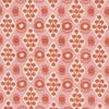 Schumacher Hamilton Ikat Pink And Tangerine Fabric