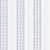 Schumacher Nauset Stripe Indigo Wallpaper