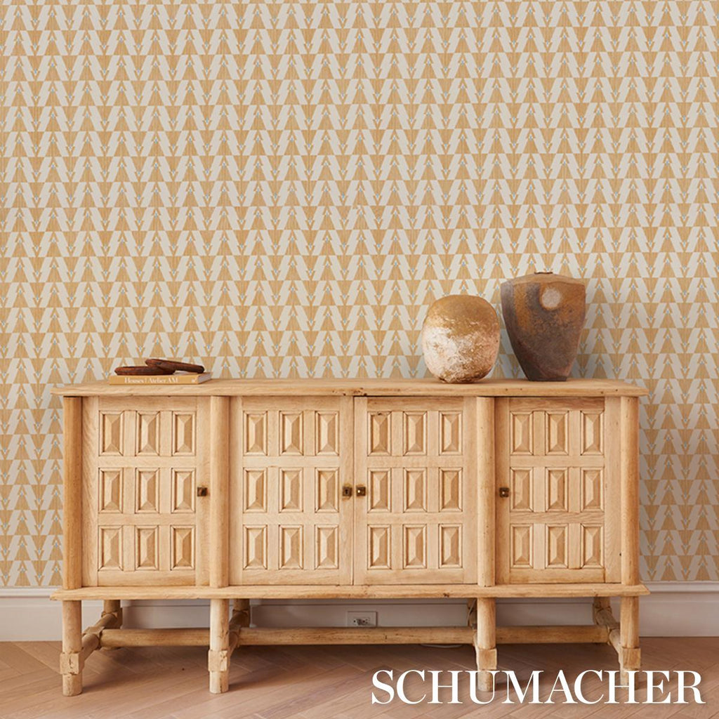 Schumacher Kalido Honeycomb Wallpaper