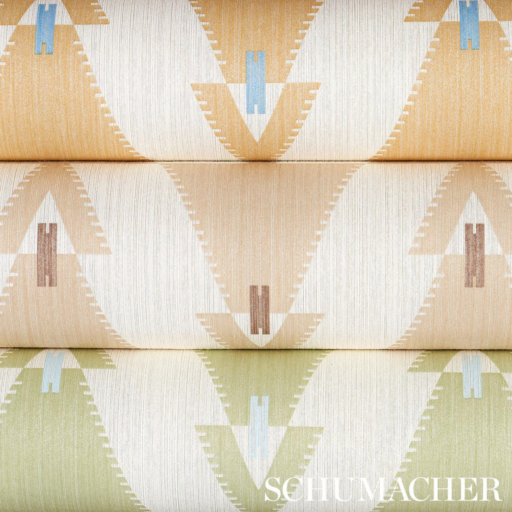 Schumacher Kalido Honeycomb Wallpaper