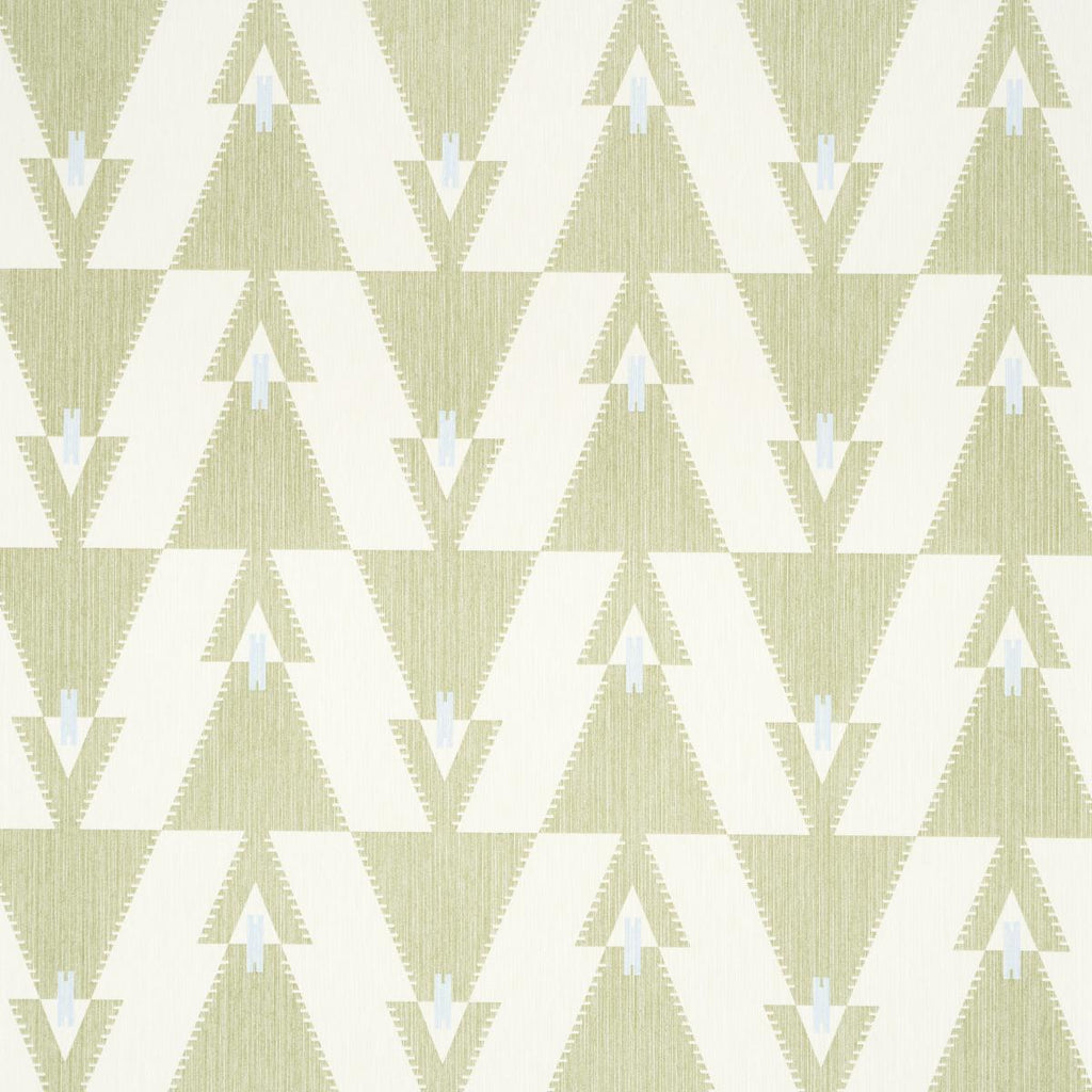 Schumacher Kalido Pistachio Wallpaper