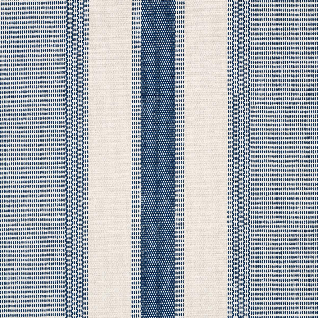 Schumacher Ipala Stripe Ocean Wallpaper